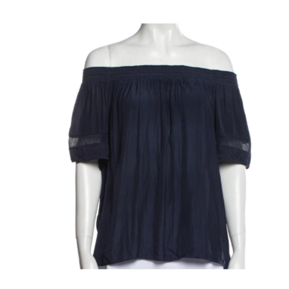 Ramy Brook Off the Shoulder Short Sleeve Blouse- New without tag size small